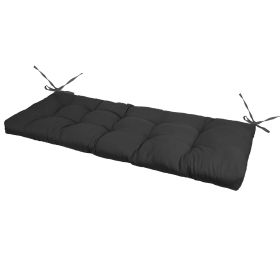 Bench Seat Cushion For Indoor Outdoor Furniture Non Slip Long Chair Cushion with Ties Strap  Swing Cushion 51.18x19.68IN For Garden Patio Balcony Entr