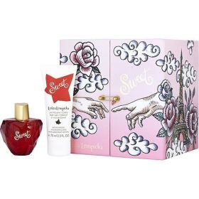 LOLITA LEMPICKA SWEET by Lolita Lempicka EAU DE PARFUM SPRAY 1.7 OZ (NEW PACKAGING) & BODY LOTION 2.5 OZ